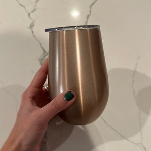 Stainless Steel Stemless Wine Glass